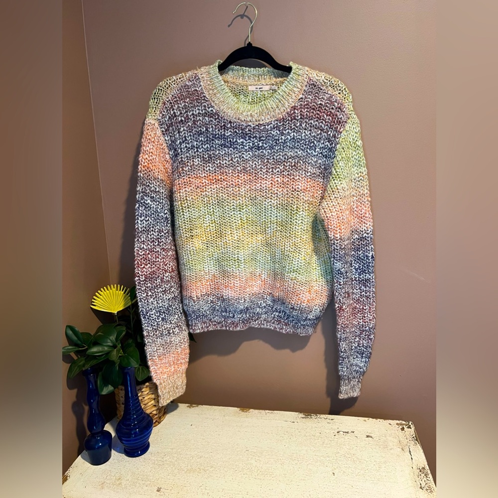 Knit Colorblock Sweater